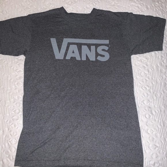 COPY - Vans logo t shirt men’s Small -grey - Picture 2 of 7